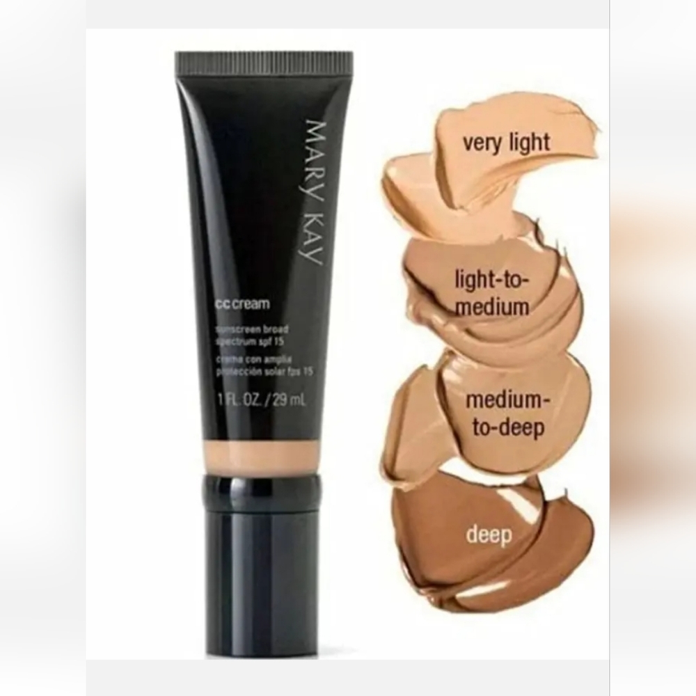 MARY KAY CC CREAM SPF 15~SKINCARE AND FOUNDATION~8 IN 1 BENEFITS